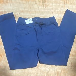 Hanna Andersson size 150 (US size 12) boys navy pants - NWT